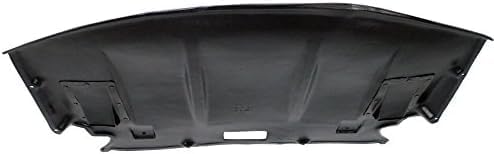 Front Engine Center Splash Shield Under Cover Direct Replacement Compatible with 2008-2010 BMW 5-Series BM1228152 51717200846