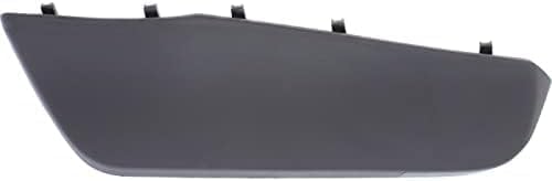 Set Of 2 Front Bumper Trim Textured Right Passenger & Left Driver Side Direct Replacement Compatible With 2011-2016 Jeep Grand Cherokee CH1088100 CH1089101 CH1089100 68078296AA