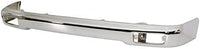 Front Bumper Face Bar Chrome Steel Direct Replacement Compatible With 1995-1997 Toyota Tacoma TO1002154 5210104060