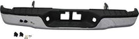 Rear Step Bumper Assembly Chrome Steel Direct Replacement Compatible With 2007-2013 Toyota Tundra TO1103117 521510C060-PFM