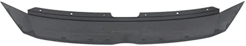 Front Bumper Upper Grille Cover Primed Plastic Direct Replacement Compatible With 2014-2016 Mazda 3 / Sport MA1201100 BJS75003351 BHN15003351