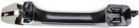 Set of 2 Front & Rear Exterior Door Handle + Cap Chrome Plastic Right Passenger & Left Driver Side Direct Replacement Compatible with 2006-2010 Hummer H3 FDH010179 25832249