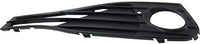 Set Of 2 Front Fog Light Molding Textured Plastic Left Driver & Right Passenger Side Direct Replacement Compatible With 2014-2020 BMW 4-Series BM1038194 BM1039194