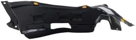 Front Section Fender Liner Left Driver Side Direct Replacement Compatible With 2017-2018 Audi A4 AU1248135 8W0853887C-PFM