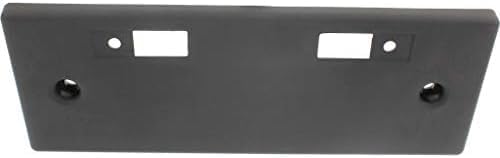 Front License Plate Bracket Textured Plastic Direct Replacement Compatible with 2014-2016 Nissan Rogue NI1068117 962104BA0A