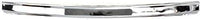 Front Bumper Chrome Steel With Top Pad Holes + Lower Valance Panel Primed Direct Replacement Compatible With 1986-1992 Nissan D21 / 1987-1992 Pathfinder NI1002107 NI1095102 6202209G25