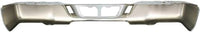 Rear Step Bumper Face Bar Chrome Steel Direct Replacement Compatible With 2007-2013 Toyota Tundra TO1102244 521510C060