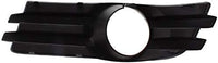 Set Of 2 Front Fog Light Cover Primed Left Driver & Right Passenger Side Direct Replacement Compatible With 2008-2010 Dodge Grand Caravan CH2599103 CH2598103 5113232AA 5113233AA