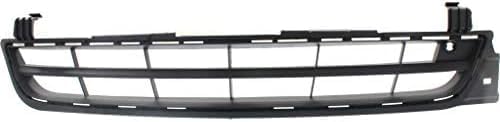 Front Bumper Grille Textured Dark Gray Plastic Direct Replacement Compatible With 2013 Chevrolet Malibu GM1036149 22869137