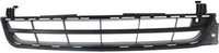 Front Bumper Grille Textured Dark Gray Plastic Direct Replacement Compatible With 2013 Chevrolet Malibu GM1036149 22869137