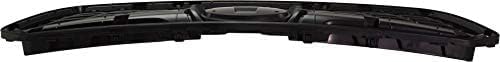 Front Grille Assembly Textured Black Shell And Insert Plastic Direct Replacement Compatible With 2017-2019 Subaru Impreza SU1200170 91122FL00B