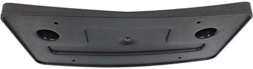Front License Plate Bracket Primed Plastic Direct Replacement Compatible with 2010-2012 Ford Mustang FO1068128 AR3Z17A385AA