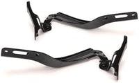 Set Of 2 Front Hood Hinge Assembly Steel Left Driver & Right Passenger Side Direct Replacement Compatible With 2006-2011 Honda Civic HO1236115 HO1236116 60120SNAA00ZZ 60170SNAA00ZZ