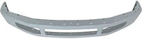 Front Bumper Painted Gray Steel With Moulding Hole Direct Replacement Compatible With 2008-2010 Ford F-450 Super Duty FO1002405 8C3Z17757FPTM