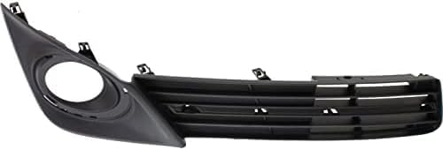 Set Of 2 Front Fog Light Molding Bezel Textured Plastic Left Driver & Right Passenger Side Direct Replacement Compatible With 2012-2014 Toyota Camry TO1039149 TO1038149