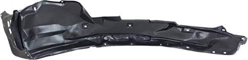 Set Of 2 Front Fender Liner Right Passenger & Left Driver Side Direct Replacement Compatible With 2012-2015 Honda Civic HO1249143 HO1249168 HO1249169 HO1248143 HO1248168 HO1248169