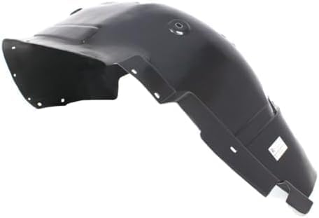 Set Of 2 Front Fender Liner Left Driver & Right Passenger Side Direct Replacement Compatible With 2007-2010 GMC Sierra / 2500 3500HD GM1249200 GM1248200 25828532 25828531