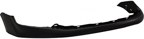 Front Bumper Upper Cover Primed Plastic Direct Replacement Compatible With 2017-2019 Nissan Titan NI1014105 62025EZ60H