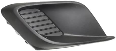Set Of 2 Front Fog Light Cover Textured Plastic Left Driver & Right Passenger Side Direct Replacement Compatible With 2014-2016 Mazda 3 / Sport MA1039122 MA1038122