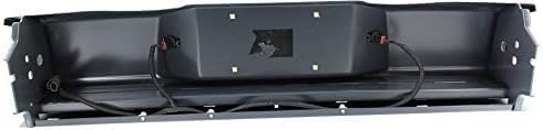Rear Bumper Face Bar Primed Steel Direct Replacement Compatible With 2005-2008 Nissan Xterra NI1103107 H5010ZP30A