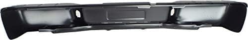 Step Bumper Face Bar Fleetside With Pad Provision Without Mounting Bracket Primed Direct Replacement Compatible With 1998-2004 Chevrolet S10 GM1101103 12343436
