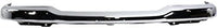 Front Bumper Chrome Steel Without Fog Light Holes Direct Replacement Compatible With 2001-2005 Ford Ranger FO1002369 1L5Z17757BA