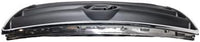 Front Grille Chrome Shell With Painted Silver Black Insert Plastic Direct Replacement Compatible With 2007-2009 Hyundai Santa Fe HY1200146 865602B010