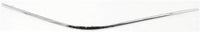 Front Bumper Molding Chrome Right Passenger Side Direct Replacement Compatible With 2000-2002 Mercedes-Benz E-Class MB1044102 2108851074