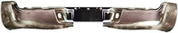 Step Bumper Face Bar Only Chrome Steel Without Sensor Holes Direct Replacement Compatible With 2005-2015 Toyota Tacoma TO1102240 5215104061