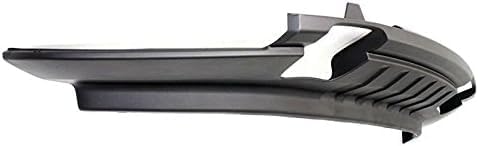 Front Bumper Lower Valance Panel Textured Plastic Direct Replacement Compatible With 2009-2014 Ford F-150 FO1095228 9L3Z17626B