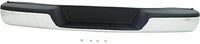 Step Bumper Face Bar & Pad Without Mounting Bracket Chrome Direct Replacement Compatible With 1996-2023 Chevrolet Express/GMC Savana GM1103142 25962249