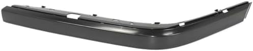 Set Of 2 Front Bumper Molding Outer Cover Plastic Primed Right Passenger & Left Driver Side Direct Replacement Compatible With 1995-2001 BMW 7-Series BM1047101 BM1046101 51118125310