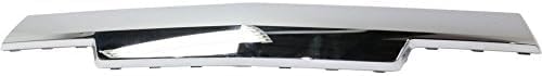 Front Bumper Impact Bar Skid Plate Chrome Direct Replacement Compatible With 2014-2015 Chevrolet Silverado 1500 GM1087249 22944882