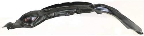 Front Fender Liner Left Driver Side Direct Replacement Compatible With 1984-1989 Toyota 4Runner / 1984-1988 Pickup TO1248156 5387689104
