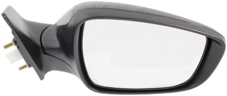 Set Of 2 Front Power Mirror Manual Folding Non-Heated Primed Left Driver & Right Passenger Side Direct Replacement Compatible With 2015-216 Hyundai Elantra HY1321220 HY1320220