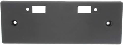 Front License Plate Bracket Textured Plastic Direct Replacement Compatible with 2014-2016 Nissan Rogue NI1068117 962104BA0A