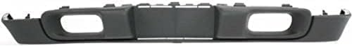 Front Bumper Lower Valance Air Deflector Textured With Fog Light Holes Direct Replacement Compatible With 1998-2004 Chevrolet S10 Pickup GM1092164 88967926