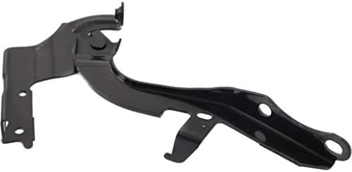 Set Of 2 Front Hood Hinge Steel Left Driver & Right Passenger Side Direct Replacement Compatible With 2016-2022 Lexus RX350 / RX350L / RX450h LX1236141 LX1236140 534100E180 534200E180