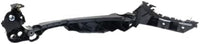 Set Of 2 Front Bumper Cover Outer Bracket Plastic Left Driver & Right Passenger Side Direct Replacement Compatible With 2010-2014 Volkswagen Golf/GTI VW1043105 VW1042105