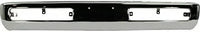 Front Bumper Chrome + Grille + Brackets + Light Molding Bezel Left Driver & Right Passenger Side Direct Replacement Compatible With 1996-1997 Nissan Pickup NI1002127 NI1200116
