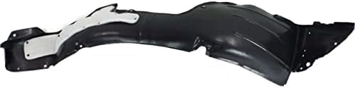Set Of 2 Front Fender Liner Right Passenger & Left Driver Side Direct Replacement Compatible With 2014-2016 Hyundai Elantra HY1249133 HY1248133 868123X700 868113X700