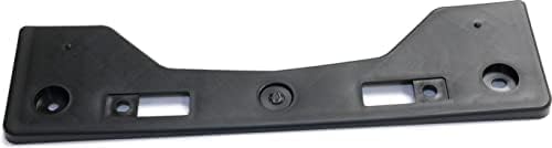 Front License Plate Bracket Textured Plastic Direct Replacement Compatible with 2016-2018 Toyota RAV4 TO1068136 521140R090
