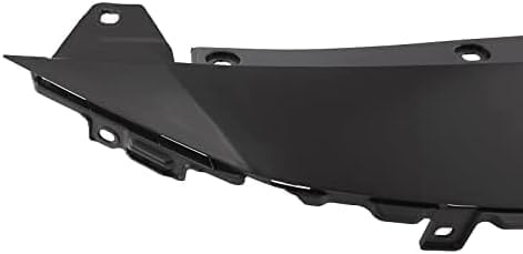 Front Grille Upper Cover Primed Plastic Direct Replacement Compatible With 2018-2020 Honda Accord HO1210155 71105TVAA00ZZ