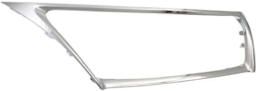 Front Grille Molding Chrome Direct Replacement Compatible With 2011-2013 Lexus IS250 / IS350 LX1202104 5311153230