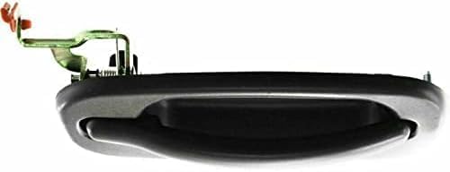 Rear Exterior Door Handle Textured Right Passenger Side Direct Replacement Compatible with 1999-2006 Chevrolet Silverado/GMC Sierra GM1521105 15721572 19356467