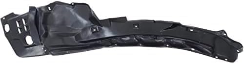 Set Of 2 Front Fender Liner Right Passenger & Left Driver Side Direct Replacement Compatible With 2012-2015 Honda Civic HO1249142 HO1249166 HO1249167 HO1248142 HO1248166 HO1248167