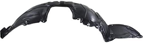 Set of 2 Front Fender Liner Plastic Left Driver & Right Passenger Side Direct Replacement Compatible with 2010-2013 Mazda 3 MA1248139 MA1249139 BFD156130 BFD156140