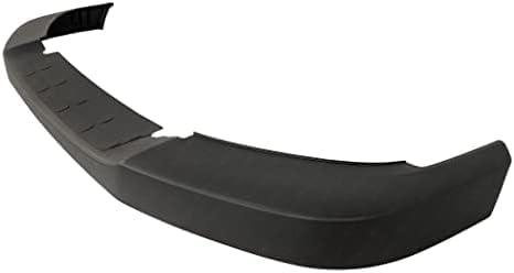 Front Bumper Primed Steel + Upper Cover + Grille Black Shell & Insert + Head Light Left & Right Side Direct Replacement Compatible With 2003-2017 GMC Savana/Chevrolet Express Van