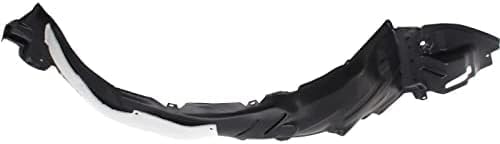Set Of 2 Front Fender Liner Right Passenger & Left Driver Side Direct Replacement Compatible With 2017-2019 Toyota Corolla TO1248210 TO1249210 5387602660 5387502610