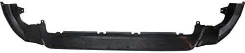 Front Bumper Lower Valance Textured Plastic Direct Replacement Compatible With 2016-2018 Toyota RAV4 TO1095207 524110R060